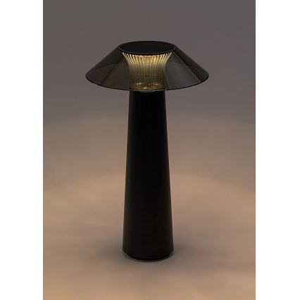 Rabalux - LED Hämardatav puutetundlik laetav laualamp LED/5W/5V IP44 must