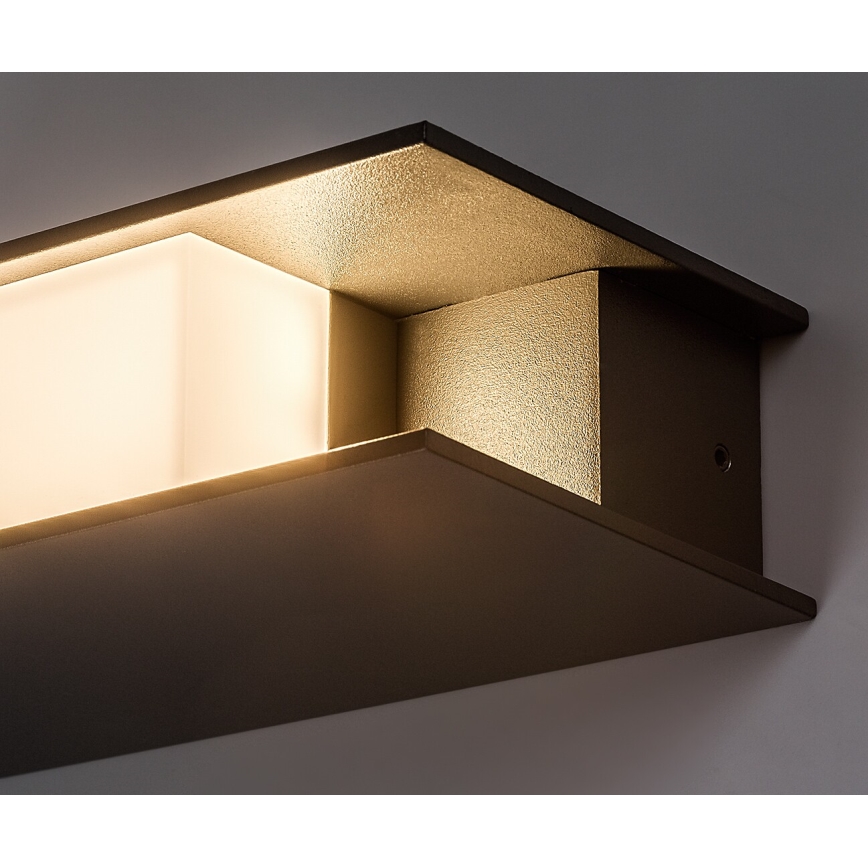 Rabalux - LED-välisseinavalgusti LED/13W/230V IP65 antratsiit