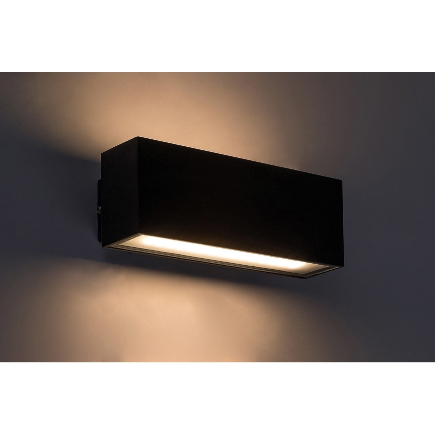 Rabalux - LED Väli seinavalgusti LED/10W/230V IP54 must
