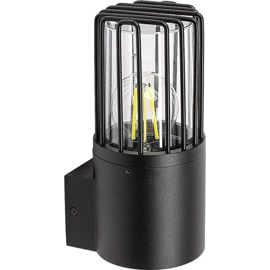 Rabalux - Väli seinavalgusti 1xE27/60W/230V IP54 must