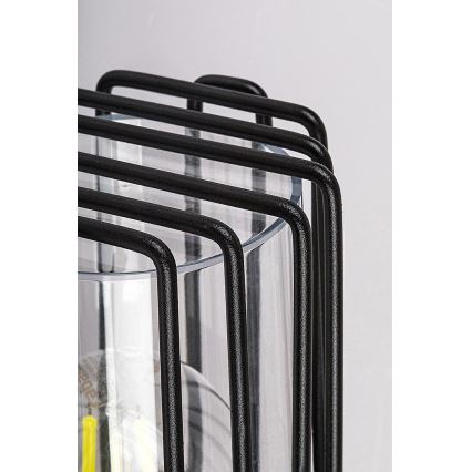 Rabalux - Väli seinavalgusti 1xE27/60W/230V IP54 must