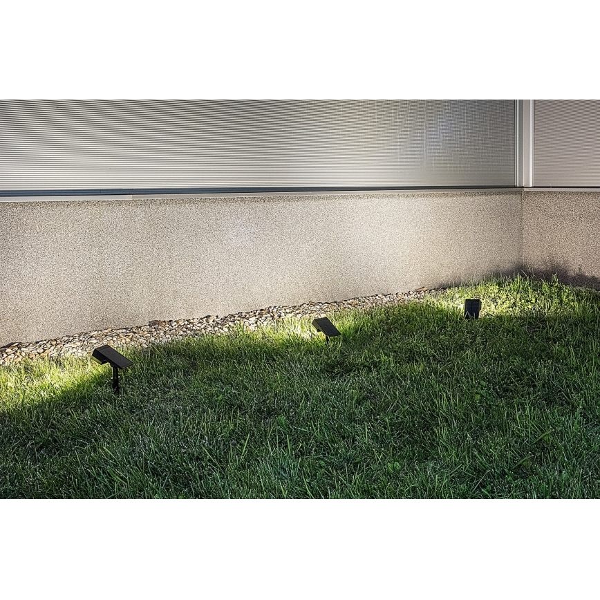 Rabalux - LED päikesevalgusti LED/0,5W/3,7V IP65 must 3000 mAh