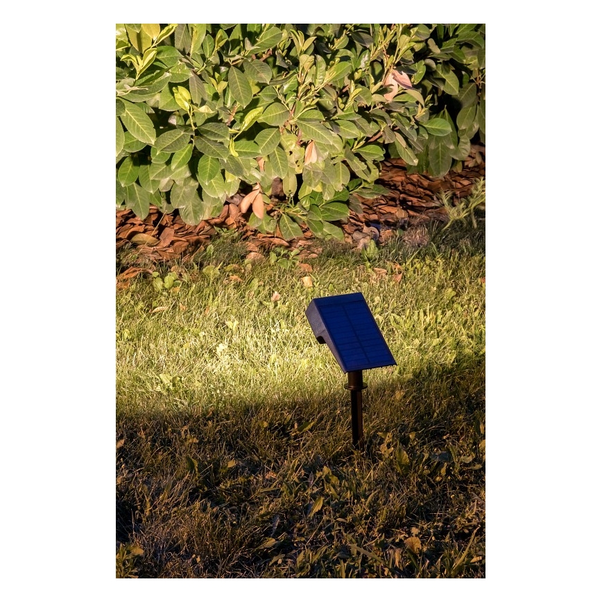 Rabalux - LED päikesevalgusti LED/0,5W/3,7V IP65 must 3000 mAh