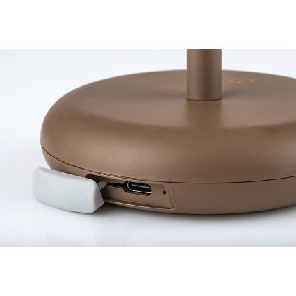 Rabalux - LED Hämardatav laetav välilamp LED/6W/5V IP44 1800 mAh pruun