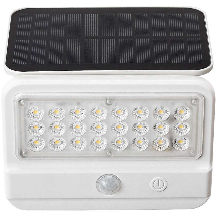Rabalux - LED päikeseenergia seinavalgusti anduriga LED/7W/3,7V IP54 valge 3000 mAh