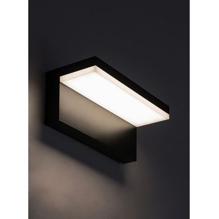 Rabalux - LED Väli seinavalgusti LED/10W/230V IP54 must