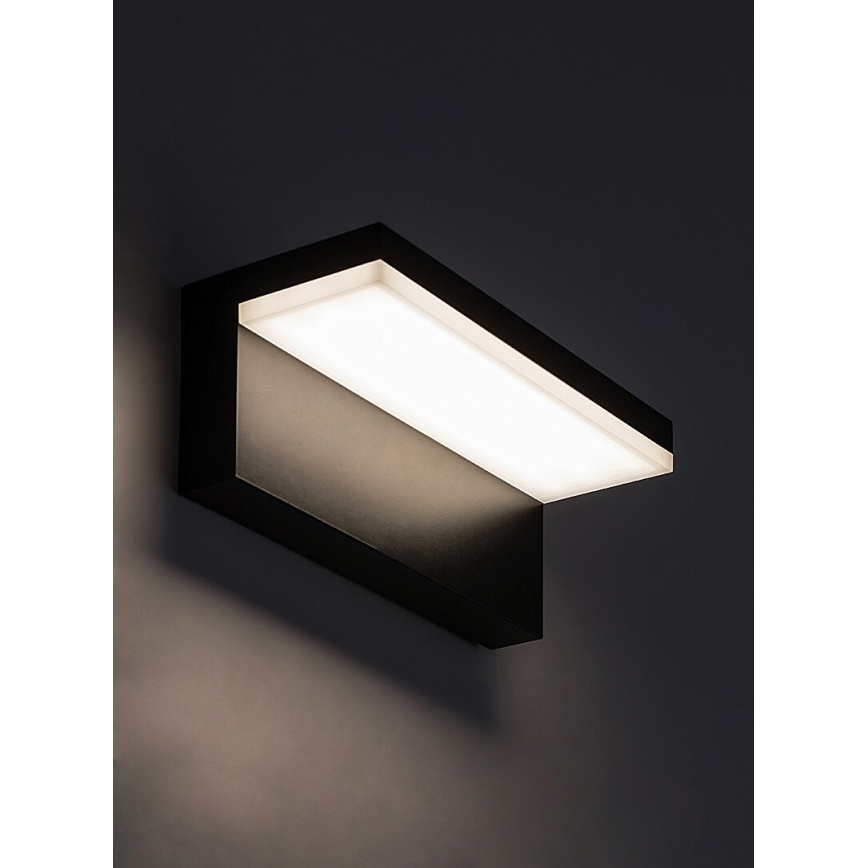 Rabalux - LED Väli seinavalgusti LED/10W/230V IP54 must