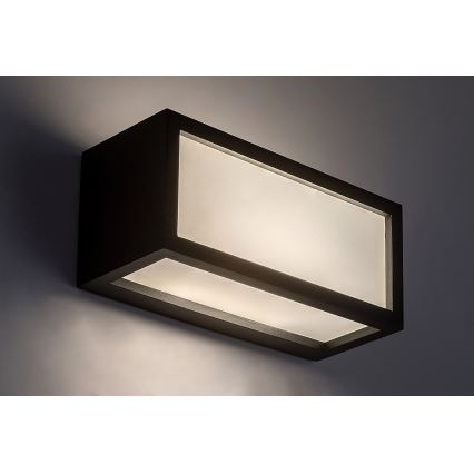 Rabalux - LED välisseinale paigaldatav seinalamp LED/10W/230V IP54 must