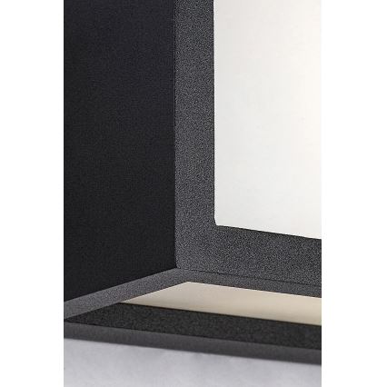 Rabalux - LED välisseinale paigaldatav seinalamp LED/10W/230V IP54 must