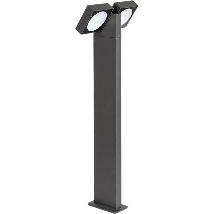 Rabalux - LED Paindlik välivalgusti 2xLED/7W/230V IP54 antratsiit