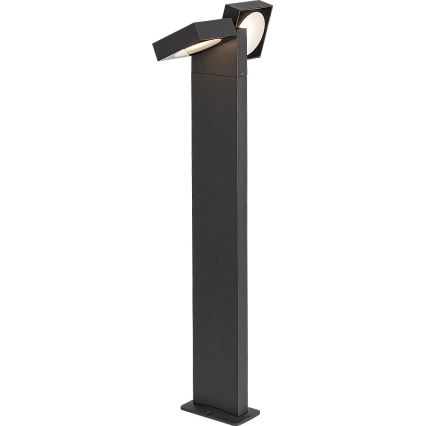 Rabalux - LED Paindlik välivalgusti 2xLED/7W/230V IP54 antratsiit