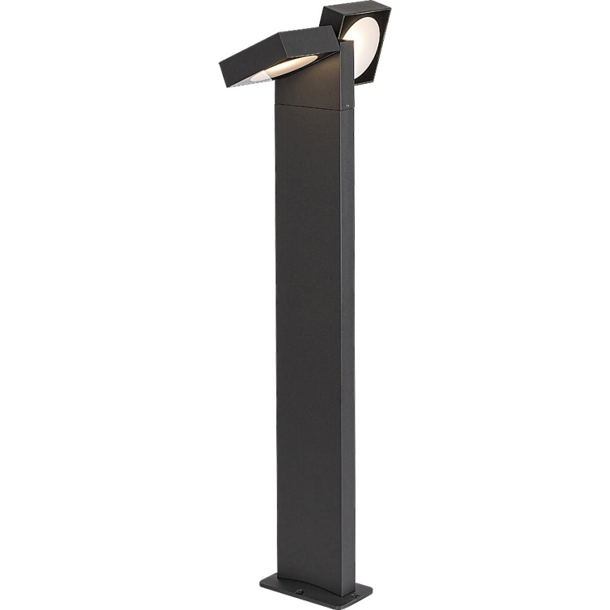 Rabalux - LED Paindlik välivalgusti 2xLED/7W/230V IP54 antratsiit