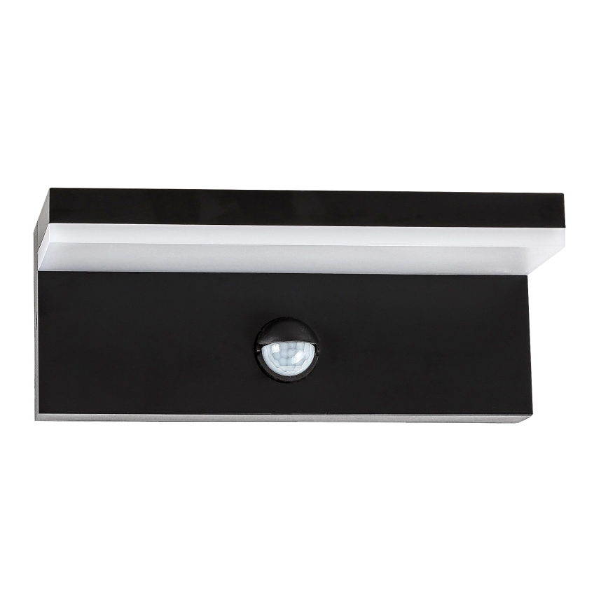 Rabalux - LED Väli seinavalgusti koos anduriga LED/9W/230V 2700/4000/6500K IP54 must
