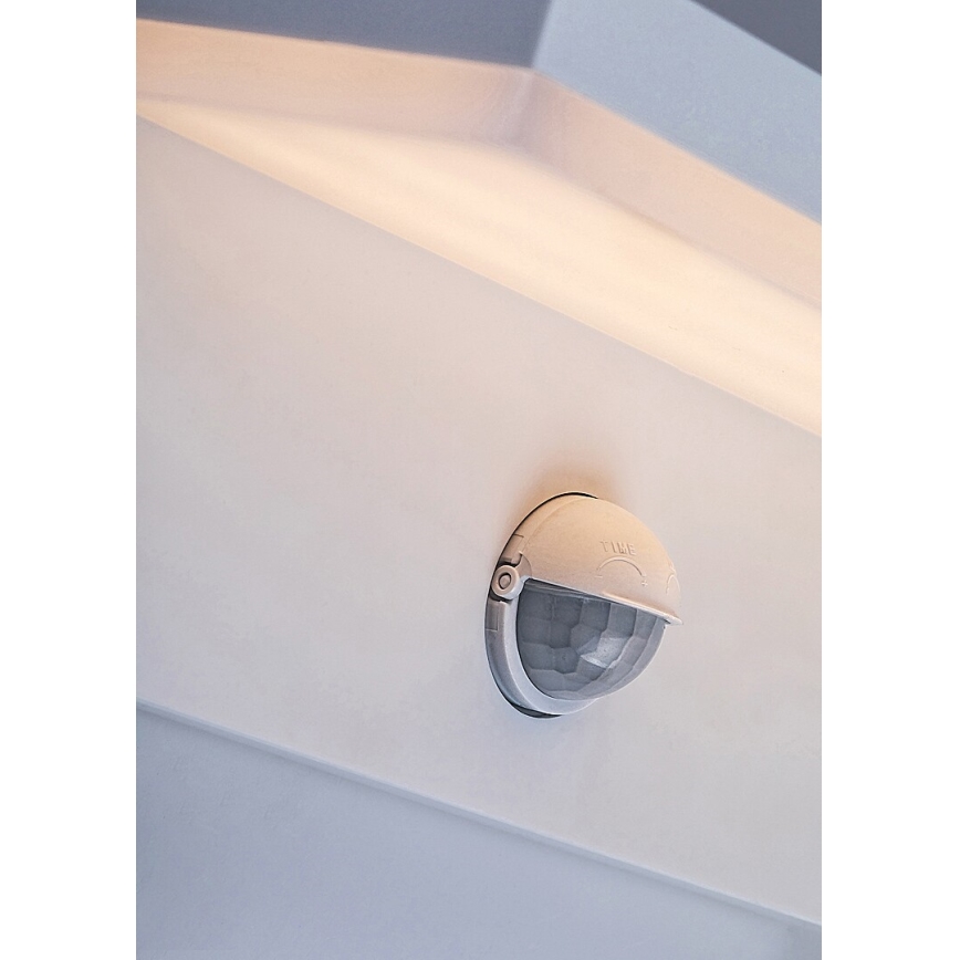 Rabalux - LED Väli seinavalgusti koos anduriga LED/9W/230V 2700/4000/6500K IP54 valge