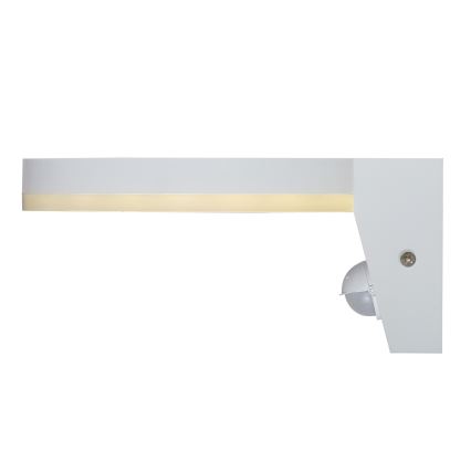 Rabalux - LED Väli seinavalgusti koos anduriga LED/9W/230V 2700/4000/6500K IP54 valge