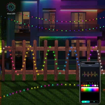Rabalux - RGB LED Riba LED/3,2W/5V 10m IP44 Wi-Fi + kaugjuhtimispult