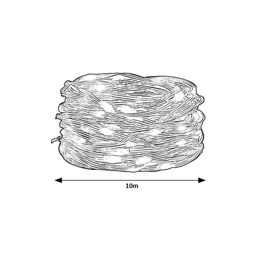 Rabalux - RGB LED Riba LED/3,2W/5V 10m IP44 Wi-Fi + kaugjuhtimispult