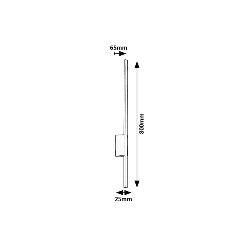 Rabalux - LED Väli seinavalgusti LED/12W/230V IP44