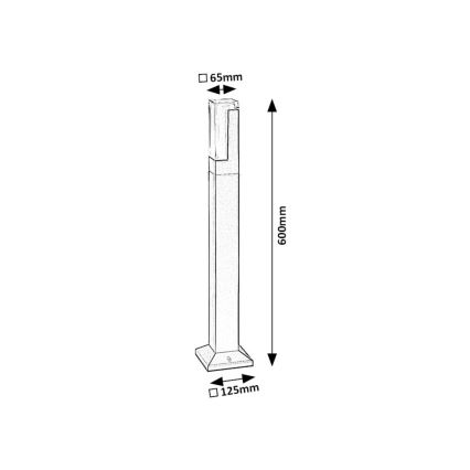 Rabalux - LED Välivalgusti LED/7W/230V IP54