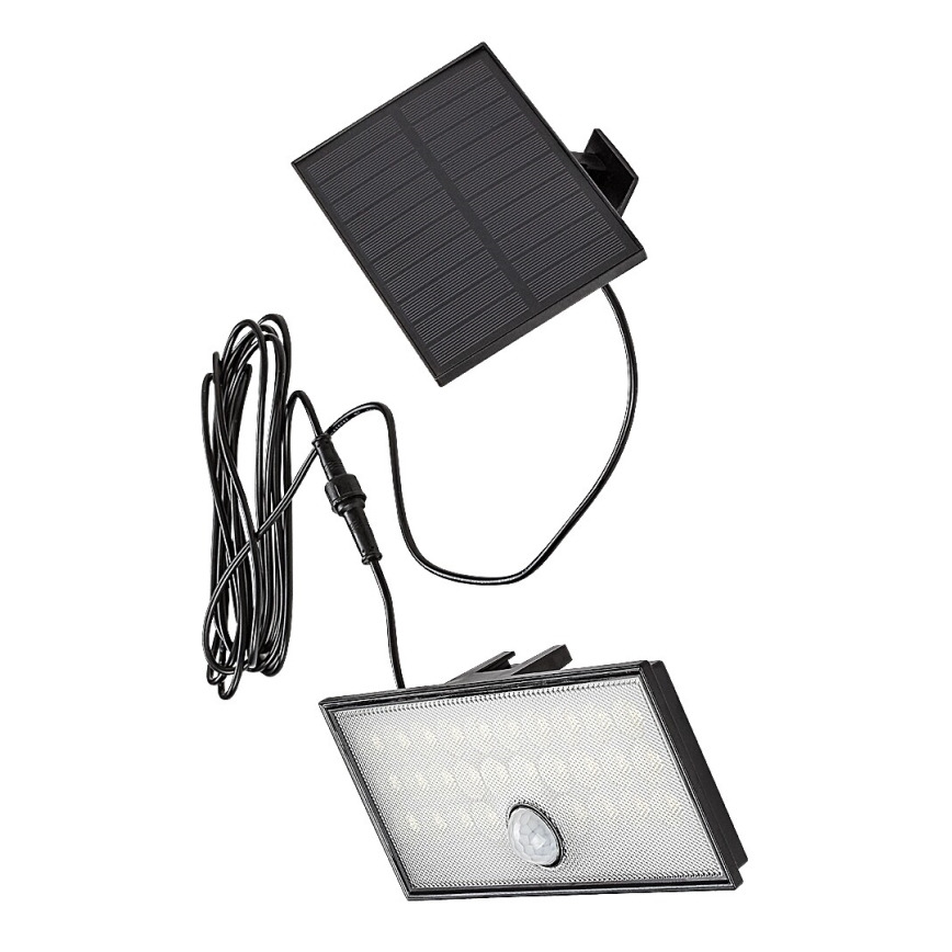 Rabalux - LED Päikesepaneeliga prožektor koos anduriga LED/8W/3,7V 1800mAh IP65 + kaugjuhtimispult