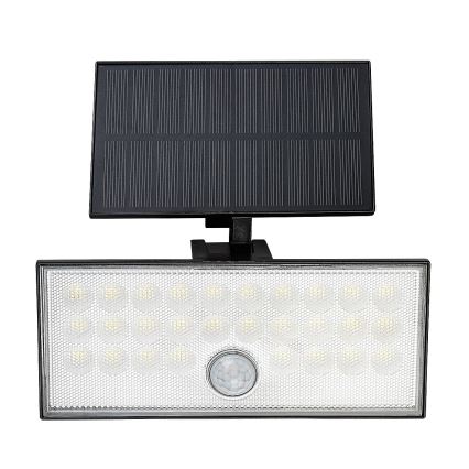 Rabalux - LED Päikesepaneeliga prožektor koos anduriga LED/8W/3,7V 1800mAh IP65 + kaugjuhtimispult