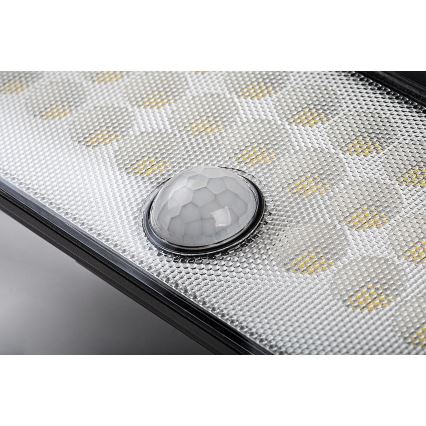 Rabalux - LED Päikesepaneeliga prožektor koos anduriga LED/8W/3,7V 1800mAh IP65 + kaugjuhtimispult