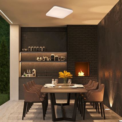 Rabalux - LED-vannitoa laevalgusti LED/36W/230V 3000/4000/6000K IP44 41x41 cm