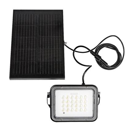 Rabalux - LED Päikesepaneel prožektor LED/6,5W/3,2V 3000/4000/6500K 1000mAh IP65