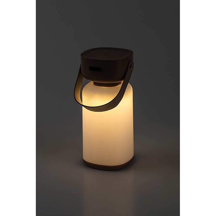 Rabalux - LED Väli hämardatav puutetundlik laetav laualamp LED/3W/5V IP44 pruun