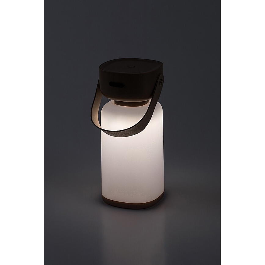 Rabalux - LED Väli hämardatav puutetundlik laetav laualamp LED/3W/5V IP44 pruun