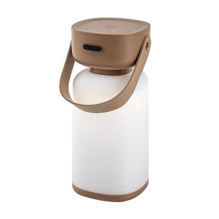 Rabalux - LED Väli hämardatav puutetundlik laetav laualamp LED/3W/5V IP44 pruun