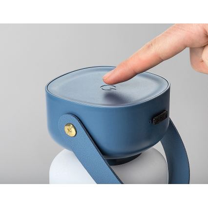 Rabalux - LED Väli hämardatav puutetundlik laetav laualamp LED/3W/5V IP44 sinine