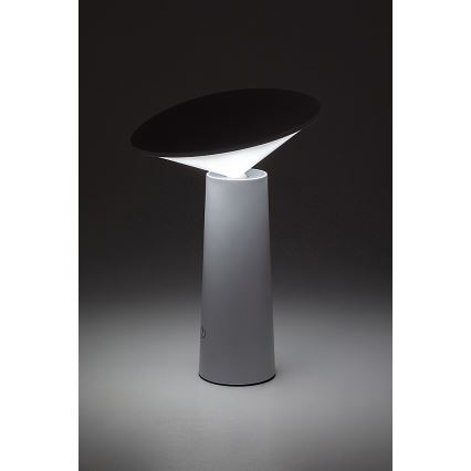 Rabalux - LED Hämardatav laetav puutetundlik laualamp POLPERRO LED/3W/3,7V 1200mAh valge
