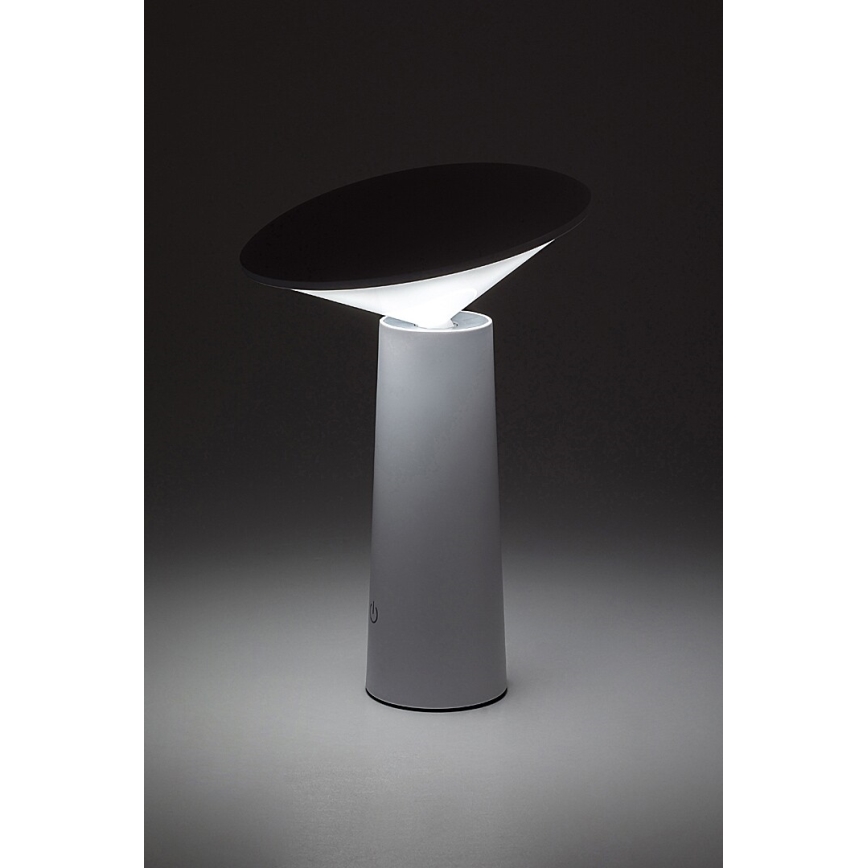 Rabalux - LED Hämardatav laetav puutetundlik laualamp POLPERRO LED/3W/3,7V 1200mAh valge