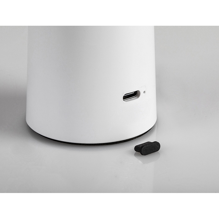 Rabalux - LED Hämardatav laetav puutetundlik laualamp POLPERRO LED/3W/3,7V 1200mAh valge