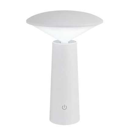 Rabalux - LED Hämardatav laetav puutetundlik laualamp POLPERRO LED/3W/3,7V 1200mAh valge