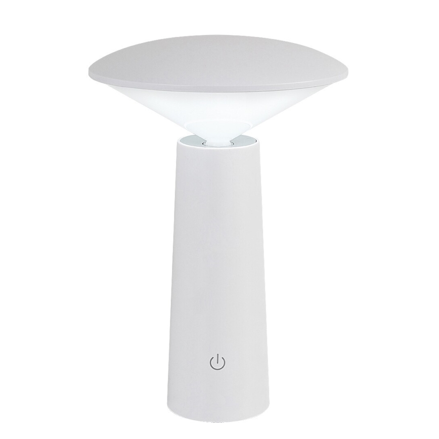 Rabalux - LED Hämardatav laetav puutetundlik laualamp POLPERRO LED/3W/3,7V 1200mAh valge