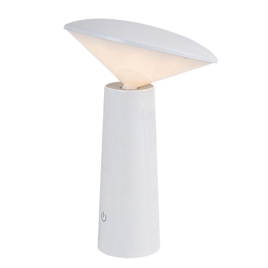 Rabalux - LED Hämardatav laetav puutetundlik laualamp POLPERRO LED/3W/3,7V 1200mAh valge