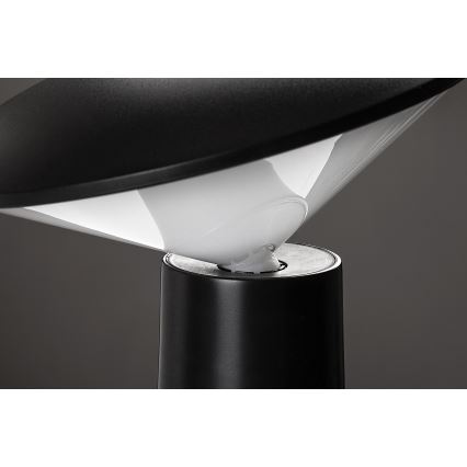 Rabalux - LED Hämardatav laetav puutetundlik laualamp POLPERRO LED/3W/3,7V 1200mAh must