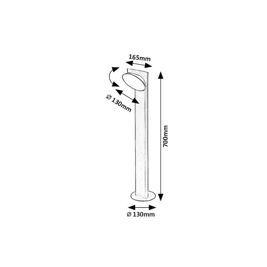 Rabalux - LED Välivalgusti LED/12W/230V IP54