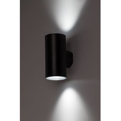 Rabalux - LED Väli seinavalgusti LED/18W/230V 2700/4000/6500K IP65 must