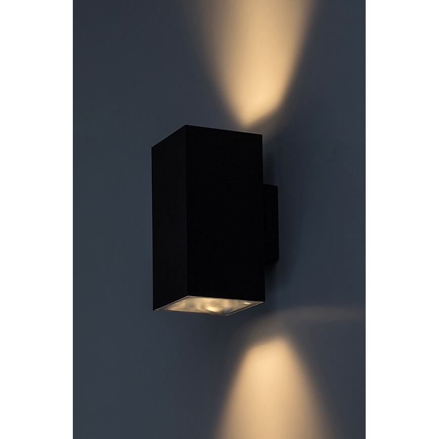 Rabalux - LED Väli seinavalgusti LED/18W/230V 2700/4000/6500K IP65 must