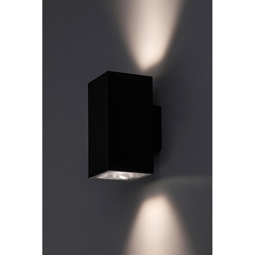Rabalux - LED Väli seinavalgusti LED/18W/230V 2700/4000/6500K IP65 must