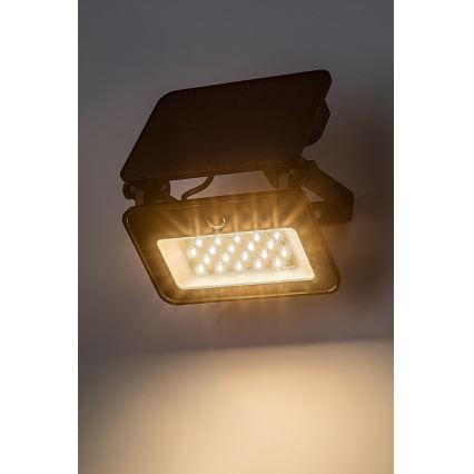 Rabalux - LED Päikesepaneeliga prožektor koos anduriga LED/6W/3,7V 3000/4000/6500K IP65