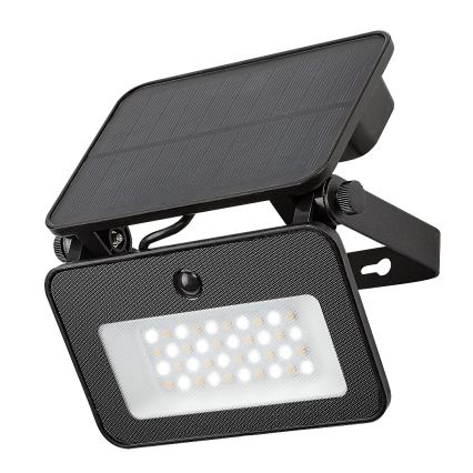 Rabalux - LED Päikesepaneeliga prožektor koos anduriga LED/6W/3,7V 3000/4000/6500K IP65