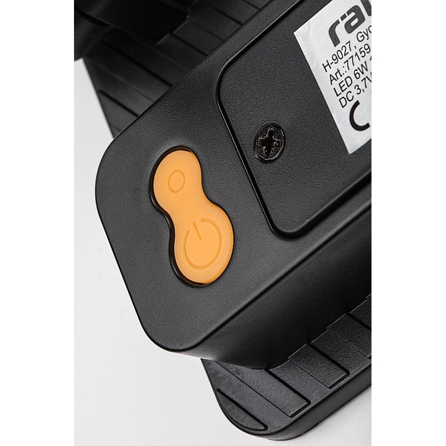 Rabalux - LED Päikesepaneeliga prožektor koos anduriga LED/6W/3,7V 3000/4000/6500K IP65
