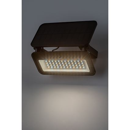 Rabalux - LED Päikesepaneeliga prožektor koos anduriga LED/8W/3,7V 3000/4000/6500K IP65