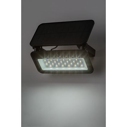 Rabalux - LED Päikesepaneeliga prožektor koos anduriga LED/8W/3,7V 3000/4000/6500K IP65