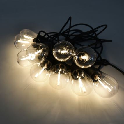 Rabalux - LED päikesepaneeliga valguskett LED/3,6W/3,7V 6,5 m 1200mAh IP44