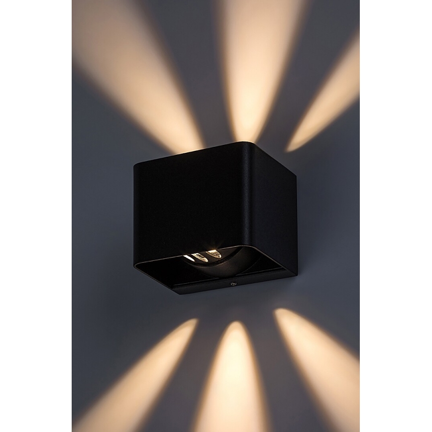 Rabalux - LED Väli seinavalgusti LED/10W/230V IP54 must